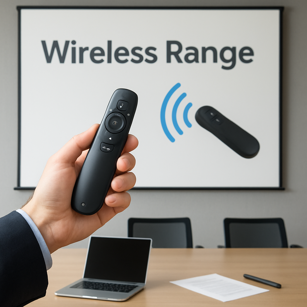 Wireless Range presentation remote setup